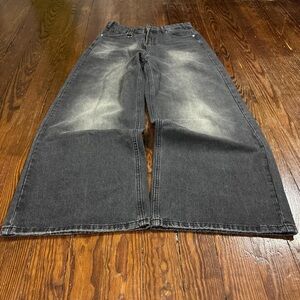 y2k grunge custom baggy jeans